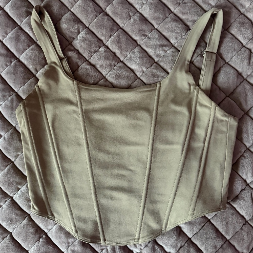 Structured Corset Tank